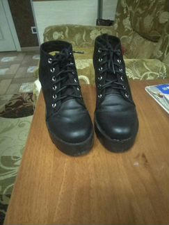 Ботинки супермодные Верх кожа и замша