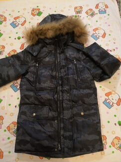 Пуховик для мальчика на рост 140 см