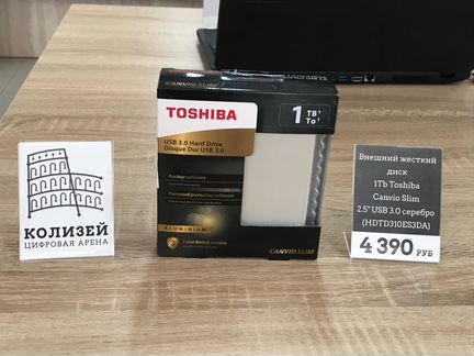 Жесткий диск Toshiba Canvio Slim1 Tb