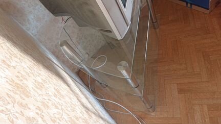 Журнальный столик стеклянный