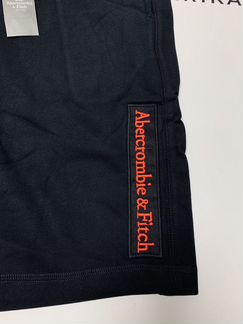Abercrombie Fitch шорты текстильные чёрные