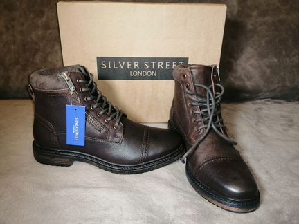 Новые ботинки Silver Street, натуральная кожа