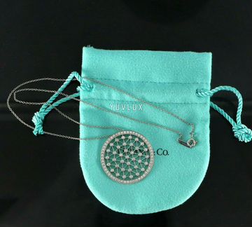 Tiffany золотое колье 1 ct