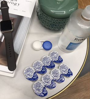 Линзы контактные dailies aquacomfortplus и раствор