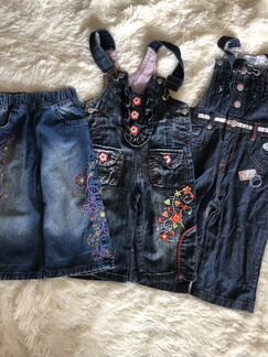 Пакет фирменной одежды на девочку 86-92