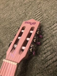 Гитара 3/4 розовая