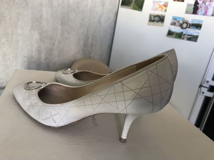 Туфли белые Christian Dior