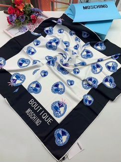 Платок шелковый Moschino 90*90 см