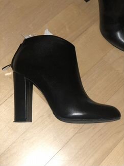 Ботильоны из натуральной кожи