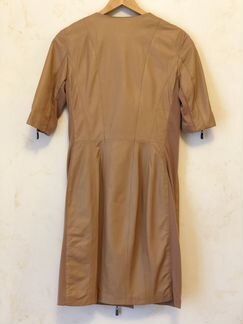 Кожаное платье