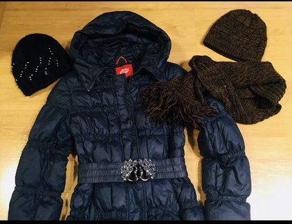 Пуховик пальто