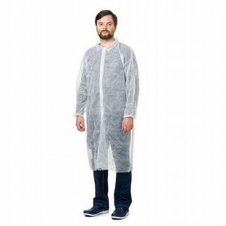 Халат медицинский из спанбонда защитный