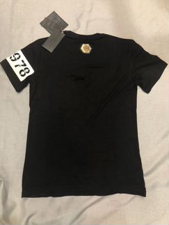 Футболка Philipp Plein оригинал самолёт стразы