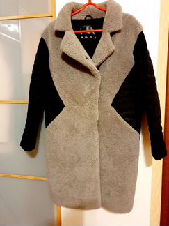 Шуба из натуральной овчины