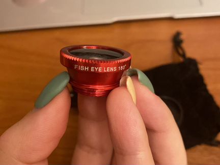 Линзы для телефона fisheye