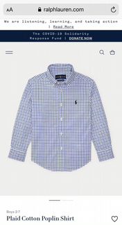 Рубашки Ralph Lauren