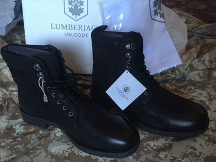 Ботинки на шнуровке с высоким берцем Lumberjack