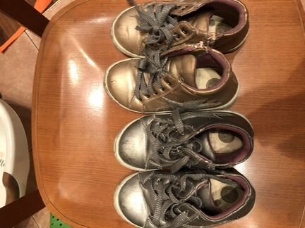 Кеды ботинки geox для двойни 28