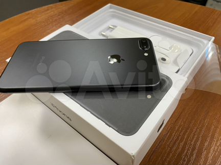 Apple iPhone 7 Plus 128Gb matte black, как новый