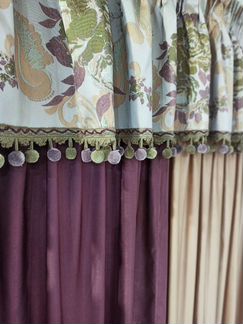 Шторы с ламбрекеном