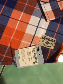 Mothercare новые тёплые рубашки р122 и 134