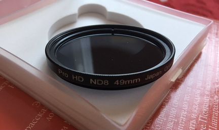 Фильтр для фотокамеры Fujimi Рro HD ND8 49мм
