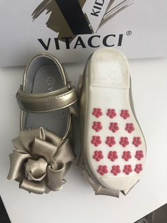 Туфли для девочки золотые Vitacci 21 р