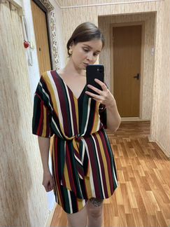 Платье в полоску