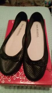 Балетки мягкая нат. кожа 37-37,5р