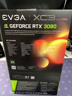 Видеокарта evga GeForce RTX 3080 XC3 ultra gaming