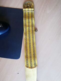 Офицерский ремень парадный