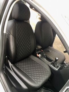 Модельные чехлы Ситроен С4 из экокожи