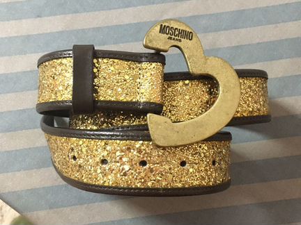 Ремень фирменный moschino