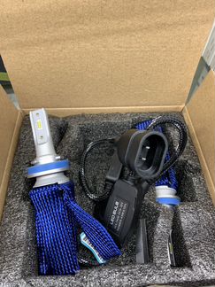 Светодиодные лампы H8, 4000 люмен