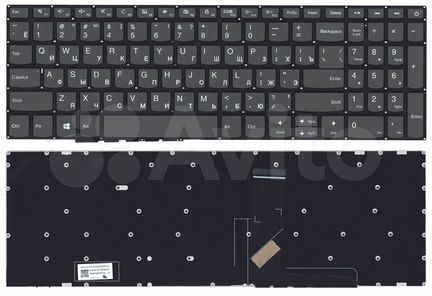 Клавиатура для ноутбука Lenovo 320-15ABR, 320-15IA