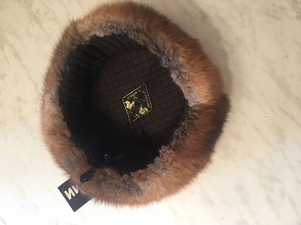 Мужская ондатровая шапка