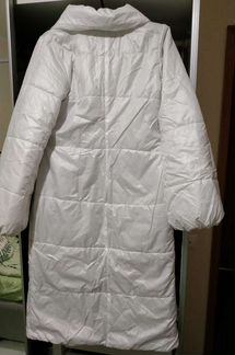 Пуховик белый