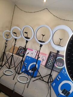Кольцевая селфи лампа, Свет для съемки, в наличии
