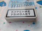 Металлическая походная коробка для сигарет