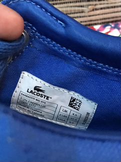 Кеды Lacoste