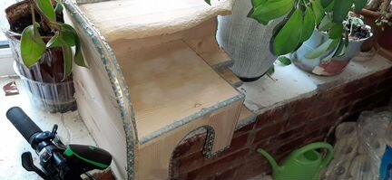 Домик для грызунов. Шиншилл