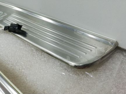 Накладка порога с подсветкой Мерседес W222 S222