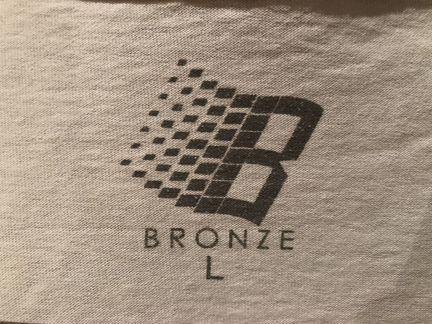 Bronze 56K I live for hardware футболка L