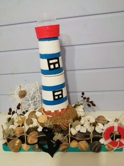 Маяк. поделка в детсад
