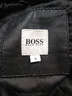 Кожаная куртка boss
