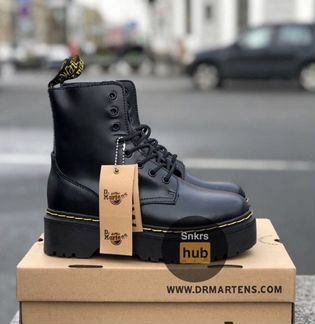 Ботинки Dr Martens (натуральная кожа)