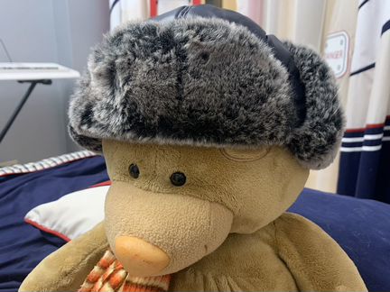 Зимняя шапка для мальчика 3-10 лет