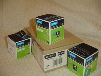 Dymo S0722460/99017 и S0722540/11354 этикетки ориг