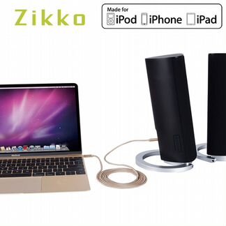 3.5mm MFI Zikko Stereo Audio кабель Apple iPhone