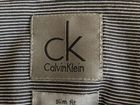 Чёрная рубашка Calvin Klein slim fit